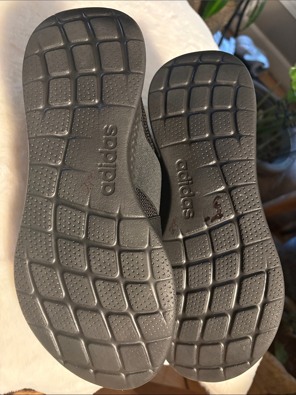adidas Black Slip-On Crossband Trainers - Picture 4 of 6